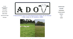 Desktop Screenshot of adov.fr