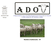 Tablet Screenshot of adov.fr